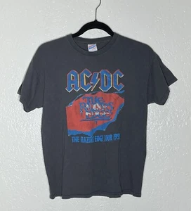 Junk Food AC/DC The Razors Edge Tour 1991 Youth T-Shirt Sz S,L NWT - Picture 1 of 8