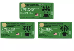 3 BX 3 BALLERINE THÉ EXTRA FORCE 18 SACS EA BOITE 100 % ORIGINAL-TE DE BALLERINA - Photo 1 sur 4