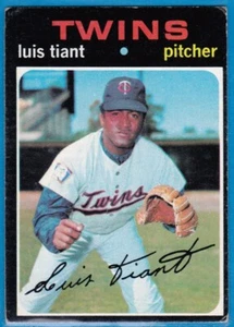 1971 Topps - Luis Tiant #95 - Minnesota Twins - Picture 1 of 2