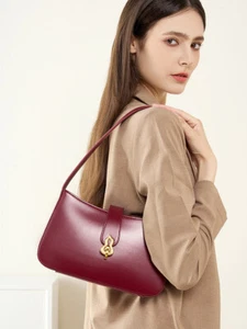 Borsa da donna in vera pelle pelle pelle bovina borsa a tracolla premium senso borsa a mano - Foto 1 di 15