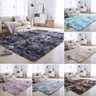 Extra Large Grey Shag Shaggy Floor Confetti Rug Carpet Hand Tufted Polyester