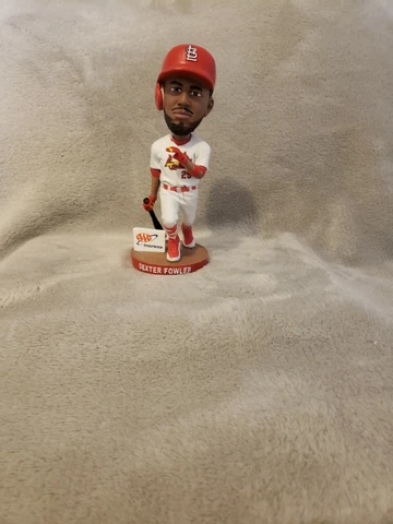 St Louis Cardinals DEXTER FOWLER Bobblehead NO BOX SGA 4-21-18 Cover