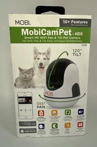 Smart HD Wifi Pan & Tilt Pet Camera   MobiCam Pet-HDX - Picture 1 of 6