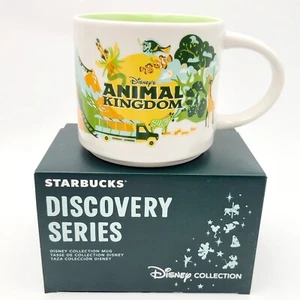 *Taza Animal Kingdom* 2024 Starbucks Discovery Series Disney World Parks 14 oz - Imagen 1 de 7