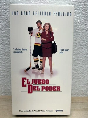El Juego Del Poder  World Wide Pictures Spanish Latino Media Filme En VHS Sealed - Image 1 of 4