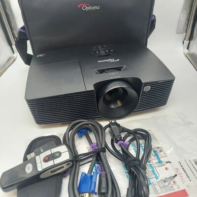 Excelente Proyector DLP 3D XGA 3200 Lm Completo Optoma X316 (DAEXSGL) 69L Probado por Vida Foto 1 de 4