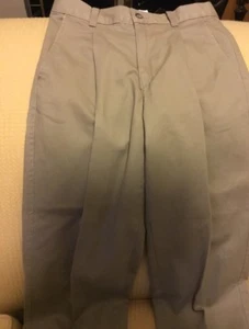 EUC Boy’s Sz. 8 Green Dog Dark Khaki Slacks, BIN - Picture 1 of 4