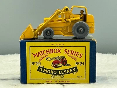 ESCASO Matchbox Nº24BWeatherill Hydr,Excavadora,CRIMPED,N,Como Nuevo en Caja B3 Original, Foto 1 de 4