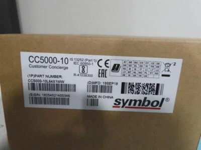 Nuevo símbolo Zebra Customer Concierge CC5000-10X1WW PIRULETA 64/1 GB, WLAN ETHERNET Foto 1 de 4
