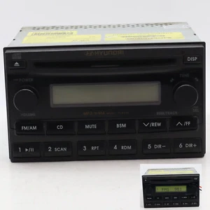 2004-2009 Hyundai Tucson Audio Radio AM FM MP3 WMA CD Player Receiver Used OEM - Picture 1 of 9