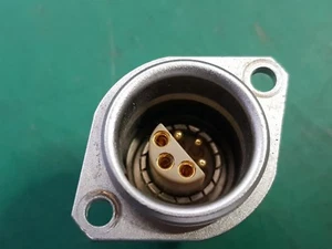 Lemo 3S 6 Pin Panel Mount Socket Gold Plated Contacts Lemo 3S 6Pin Connector - Imagen 1 de 5