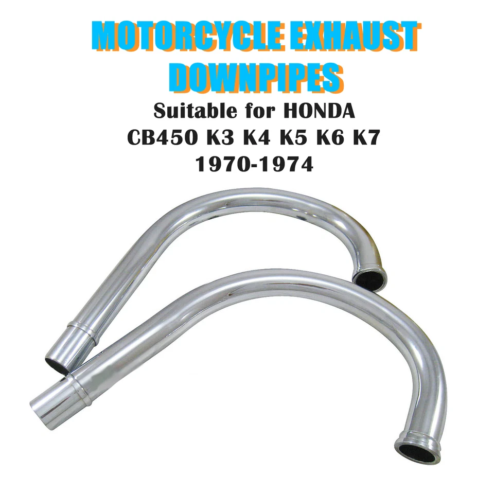 TUBOS DE ESCAPE MOTO HONDA CB450 K3 K4 K5 K6 K7 1970-1974 Foto 1 de 1