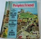 Vintage People's Friend Magazine Famous Story Paper dla kobiet 1975 Partia 4