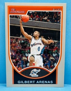 2007-08 Bowman Silver #1 Gilbert Arenas 145/199 Washington Wizards