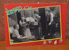 THE WIZARD OF OZ TRADING CARD - MRS. GULCH BICYCLES TO THE FARM