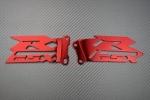 Pareja de Taloneras de Estriberas Rojo SUZUKI GSXR 750 WVB3 2004-2005 - Picture 1 of 4