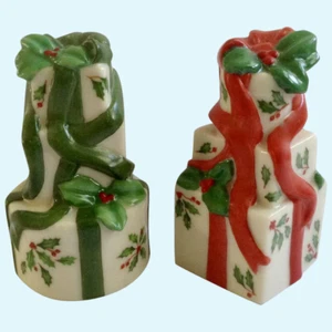 Lenox Holiday Salz & Pfefferstreuer Weihnachtsgeschenke (3,5"x1,5") PORZELLAN - Bild 1 von 2