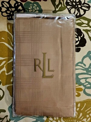 Ralph Lauren Suite Glen Plaid ¡¡Una farsa estándar en camello!!! Foto 1 de 4