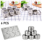Home Stainless Steel Spice Rack Magnetic Spice Jars Storage Holder Pots Herb Tin