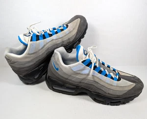 Nike Air Max 95 OG Crystal Blue Herren Größe 11 AT8696-100 Grau Turnschuhe Schuhe - Bild 1 von 8