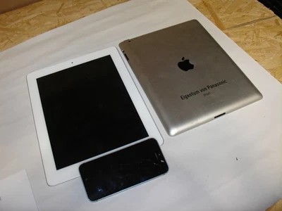 Apple tablet 2 stück und 1 x apple handy als defekt siehe fotos - Bild 1 von 4
