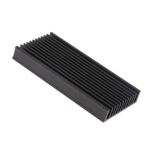 1Pc Aluminum Heatsink Cooler 50*100*12.7mm LED IC Fan Power Amplifier Radiator - Photo 1/7