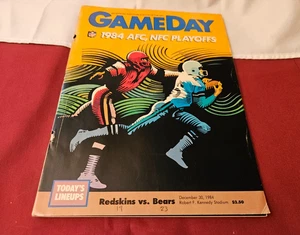 30.12.1984 Redskins vs Bears SPIELTAG Fußball Programm TOP ZUSTAND! - Bild 1 von 3