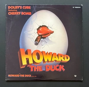 HOWARD THE DUCK Soundtrack Vinyl Record  12" Single MCA Thomas Dolby Cherry Bomb - Picture 1 of 2