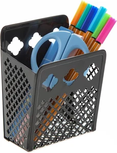 Soporte magnetico para boligrafos metalico malla canasta para nevera pizarra - Bild 1 von 12