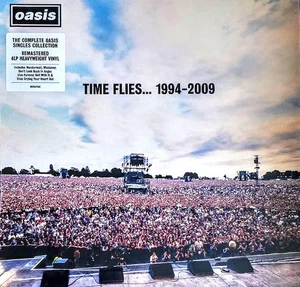 OASIS - TIME FLIES. 1994-2009- 180-GRAM VINYL 4-LP BOXED SET " NEW, SEALED " - Picture 1 of 2