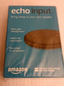 Echo Input Amazon Voice Control Speaker Bring Alexa Right To Your Speaker NEW - Picture 1 of 2