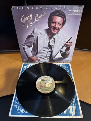 Jerry Lee Lewis - Country Class, LP Vinyl Mercury Record, SRM-1-1109 B2 G Foto 1 de 4