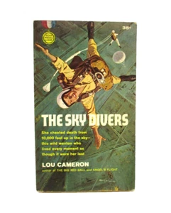 The Sky Divers by Lou Cameron 1962 Gold Medal first printing paperback book - Picture 1 of 4