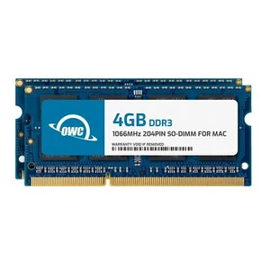 8 GB (2 X 4GB) ram PC8500 DDR3 1066MHz sodimm 204-pin Memory RAM Upgrade Kit,... - Picture 1 of 7