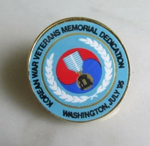 Korean War Veterans Memorial Dedication 1995 Lapel Pin-Washington, DC-100 PIECES - Picture 1 of 2