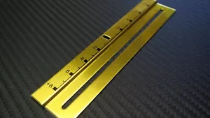 Pitch / Schild / Trim for Technics 1200 / 1210 MK2 MK3 M3D MK4 MK5 MK6 LTD Gold - Bild 1 von 1