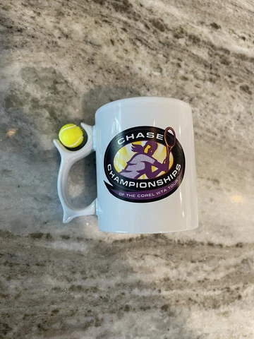 Chase Championships Of The Corel WTA Tour Mug Spinner Rare 96/98 Tennis Cover