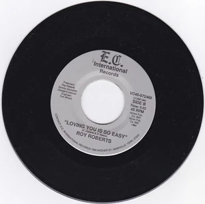 70'S SOUL 45 RPM - ROY ROBERTS ON E.C. INTERNATIONAL - RARE! BEAUTIFUL COPY - Picture 1 of 1