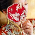 Classic Chinese Style Mini Handheld Silk Fan  for the Bride at Party