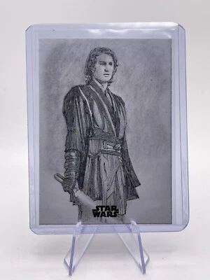 2024 Topps Chrome Star Wars Galaxy Sketch - Anakin Skywalker - Roy Cover - Image 1 of 2