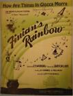 Partition de musique vintage How Are Things In Glocca Morra Finian's Rainbow 1946