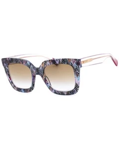 Missoni Womens Mis 0126/S 52mm Sunglasses Clear UV Protector - Picture 1 of 2