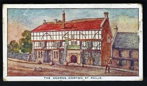 ILLINGWORTH - OLD HOSTELS - #15 THE GEORGE, NORTON ST PHILIP - Picture 1 of 2