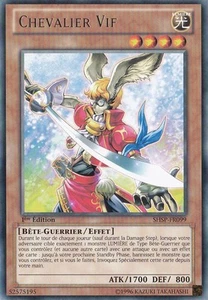 Chevalier Vif - SHSP-FR099 Lumière Bête-Guerrier Effet Niveau 4 YGO - Bild 1 von 1