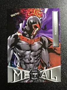 2022 Skybox Marvel Universe Metal Spider-Man #47 π₯ MAGNETO GRANDIOSE π₯ - Picture 1 of 2