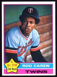 1976 Topps #400 Rod Carew - Minnesota Twins - EXMT - ID084