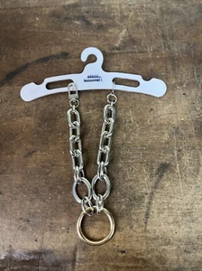 Urban Outfitters Silver & Gold Toned Thick Necklace- Large Chain Link - Picture 1 of 5
