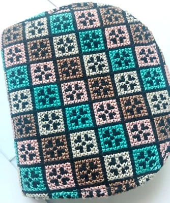 Women's Coin Purse Made Of Multi-Colored Hand-Woven Fabric . - Image 1 of 4