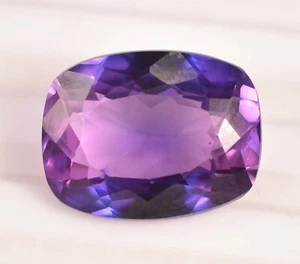 Cojín de zafiro púrpura/rosa natural de 8,25 quilates corte AAA + piedras pre... - Imagen 1 de 7