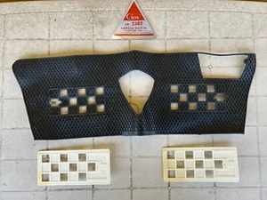 Winter Mask Radiator Cover In Rubber Vintage Lancia Fulvia 1St Series 65-69 - Picture 1 of 24